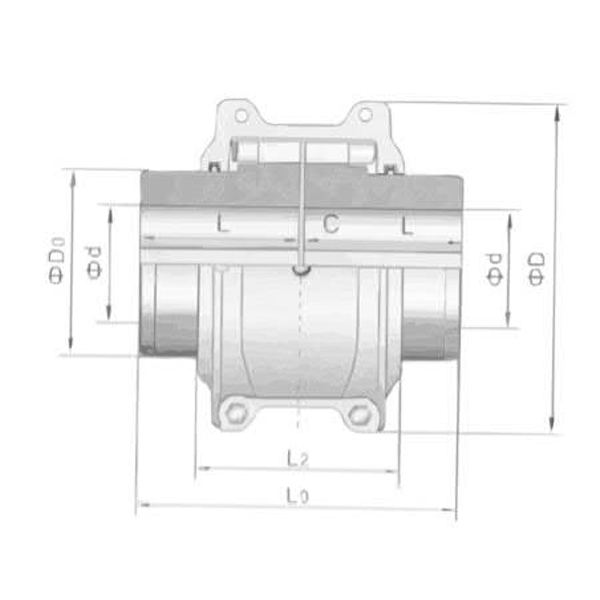 T10系列基本型蛇形彈簧聯軸器